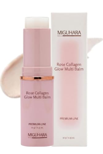 MIGUHARA Rose Collagen Glow Multi Balm Stick - Reallagen EX - Product Imagery