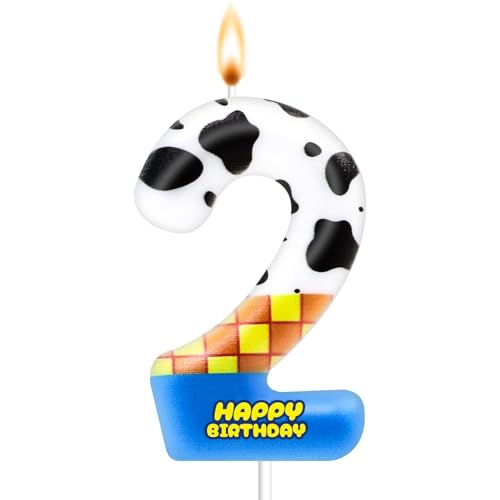 Number 2 Toy Inspire Game Birthday Cake Topper Cartoon Birthday - Product Imagery
