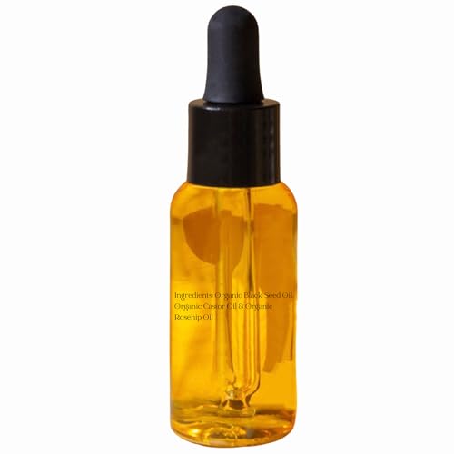 Black Seed Oil, Rosehip Oil, Castor Oil Organic Cold Pressed for - Product Imagery