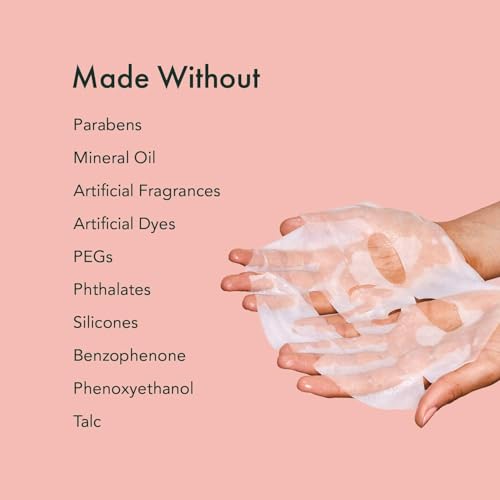 Rael Facial Masks Hydrating & Soothing Skincare Daily Beauty - Product Imagery