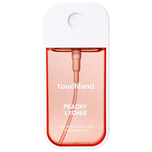 Touchland Body & Hair Peachy Lychee Hydrating Fragrance Mist - Product Imagery