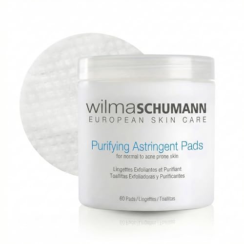 Purifying Astringent Pads Skin Exfoliating Pads 60 Count - WILMA SCHUMANN Official Imagery - 1