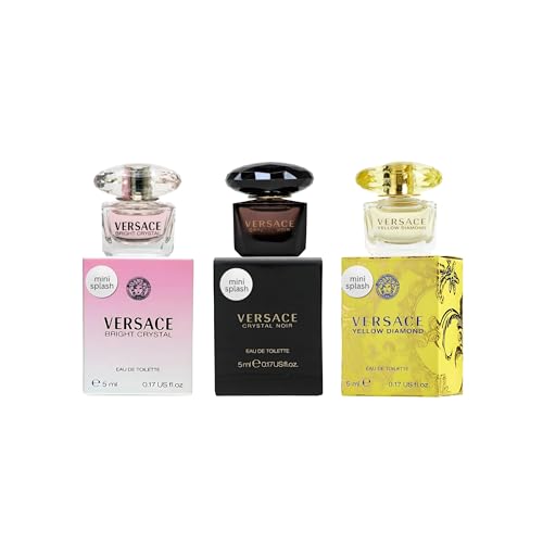 Versace Perfume for Women Variety 3 Piece Mini Gift Set - Versace Official Imagery - 1