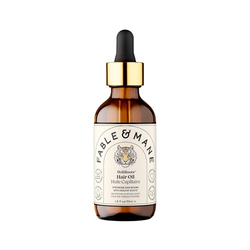 Fable & Mane Fable and Mane Hair Oil - HoliRoots Strengthening Serum for Dama - Fable & Mane Official Product View 1