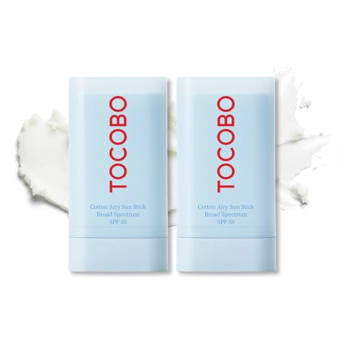 TOCOBO Cotton Airy Sun Stick SPF 50 Korean Sunscreen Stick - TOCOBO Official Imagery - 1