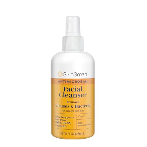 SkinSmart Antimicrobial Facial Cleanser Spray, Remove Viruses 2 oz - View 1