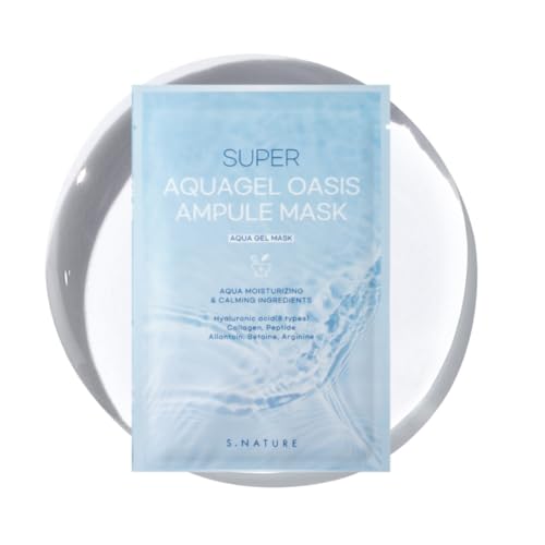 S NATURE SUPER AQUAGEL OASIS AMPULE MASK - S.NATURE Official Imagery - 1