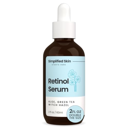 Simplified Skin 2.5% Retinol Serum for Face with Hyaluronic Acid, 2 Fl Oz - Simplified Skin Official Product View 1