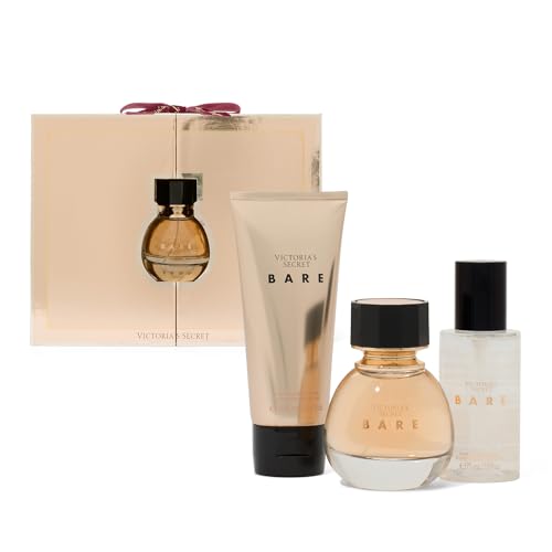 Victoria's Secret Bare 3 Piece Luxe Fragrance Gift Set - 1. . Eau de Parfum & - Victoria's Secret Official Product View 1