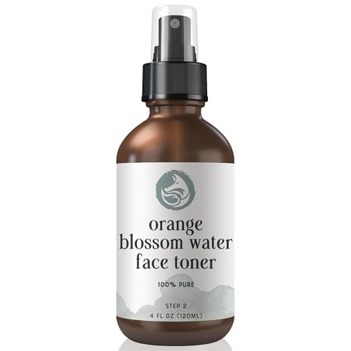 Orange Blossom Water Face Toner - Alcohol-Free Daily Facial - Product Imagery