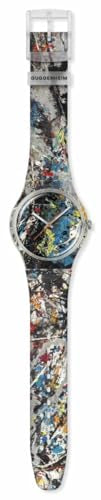 Swatch New Gent Unisex Casual Watch Polymer Transparent Quartz - Product Imagery