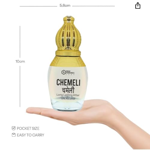 Jasmine Perfume Spray 12Ml Attar And Jaasmine (Chemeli) 8Ml - Product Imagery