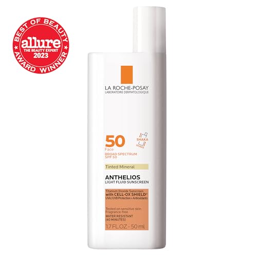 La Roche-Posay Anthelios Mineral Light Fluid Sunscreen for Face - Product Imagery