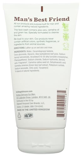 BULLDOG Mens Skincare and Grooming, Original Face Wash, 5 Flui... - Product Imagery
