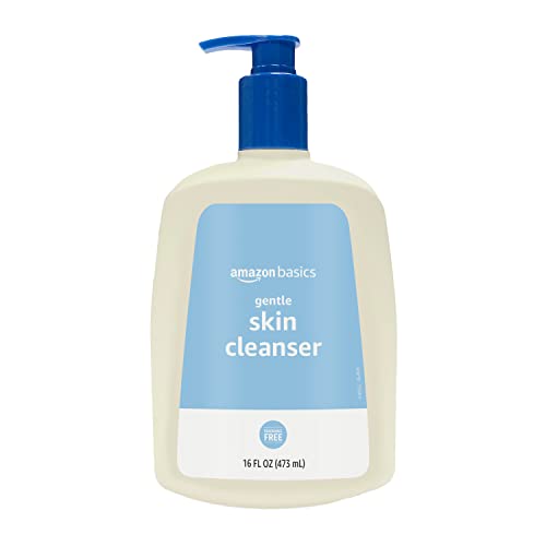 Amazon Basics Daily Facial Cleanser, Face Wash, Fragrance Free, - Product Imagery