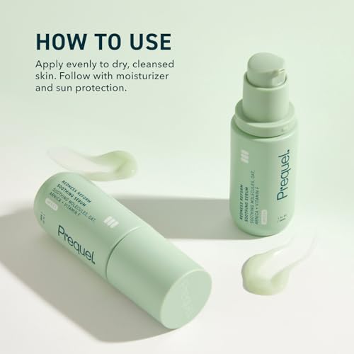 Prequel Skin Redness Corrector - Calming Face Serum, Oat Extract - Product Imagery