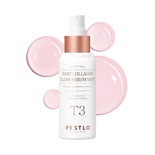PESTLO T3 Baby Collagen Glow Serum Mist Spray (50ml) - Korean - Product Imagery