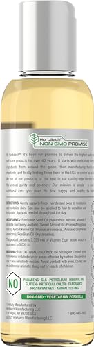 Horbäach Vitamin E Oil | 5000 IU | 8 oz (2 x 4oz) Value Pack - Product Imagery