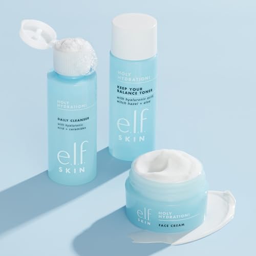 e.l.f. Skin Holy Hydration! The Essentials Mini Kit, Cleanser, - Product Imagery