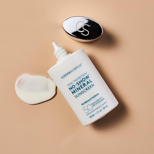 Colorescience, No-Show Mineral Sunscreen, SPF 50, 1.7 Fl Oz - Product Imagery