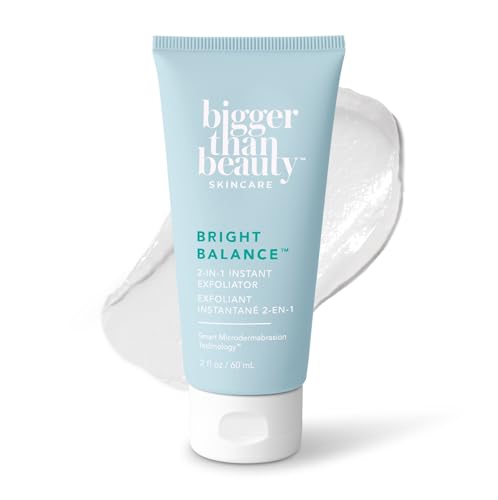 Bigger Than Beauty Bright Balance 2 in 1 Exfoliator Vegan - Bigger Than Beauty Skincare Official Imagery - 1