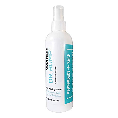 Waxness Dr. Bump Natural Pre & Post Wax Lotion Peppermint Sage - Product Imagery