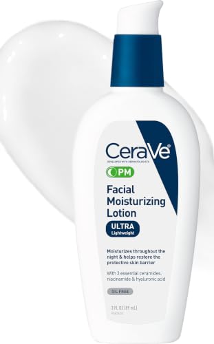 CeraVe PM Facial Moisturizing Lotion, Skin Care for Dry Skin,... - CeraVe Official Product View 1