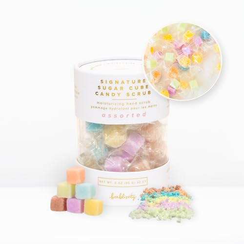 Bonblissity Sugar Cubes Candy Scrub 30 pcs Assorted Scents - Bonblissity Official Imagery - 1