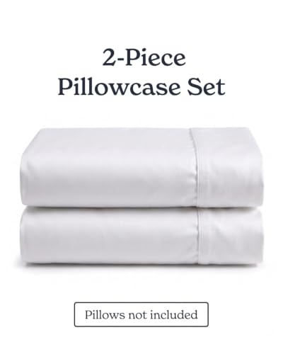 Beckham Hotel Collection Pillowcases King Size Set of 2, Cool - Product Imagery