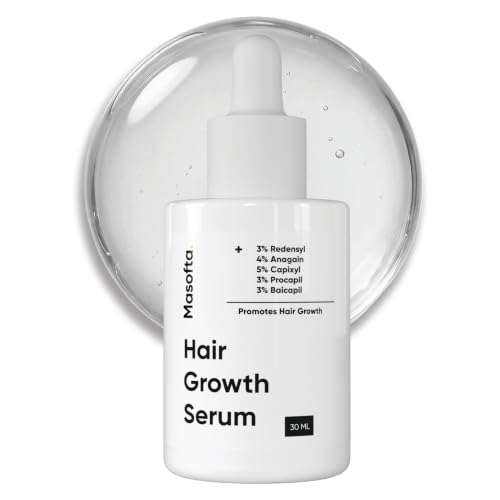 Masofta Hair Growth Serum For Density, Hair fall Control with 3% Redensyl, 5% - Masofta Official Product View 1