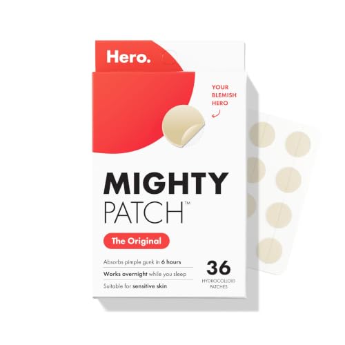 Mighty Patch Hero Cosmetics Original Nighttime Acne Pimple Pat... - Mighty Patch Official Product View 1