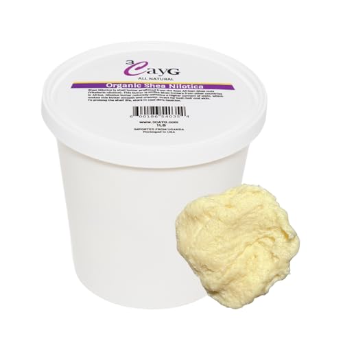 3CAYG 1LB Shea Nilotica | East African Shea Butter| Creamy - Product Imagery