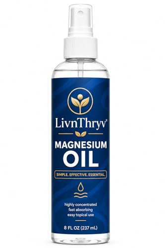 Magnesium Oil Spray Premium Topical Magnesium Formula for - LivnThryv Official Imagery - 1