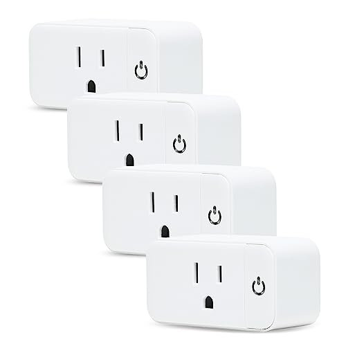 4 Pack Smart Home Wi Fi Plugs - Lunabode LED Official Imagery - 1