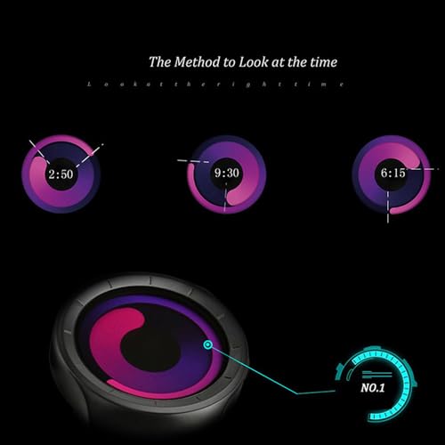 Unqiue Unisex Eddies Concept Aurora Watch Round Dial Analog - Product Imagery