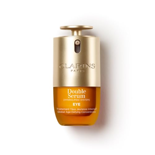 CLARINS NEW DOUBLE SERUM Eye Brightening Depuffing Anti - Premium Selection Official Imagery - 1