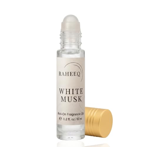 White Musk Perfume Oil Roll-On – Long Lasting Pure White Musk - Product Imagery