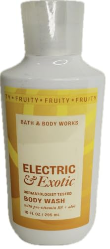Bath Body Works Electric Exotic Body Wash 10 fl oz - Bath & Body Works Official Imagery - 1