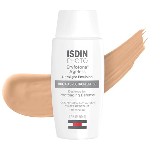 ISDIN Eryfotona Ageless Tinted Mineral Face Sunscreen SPF 50 – ink stain, Fragrance