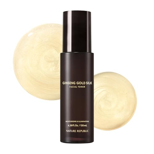 Nature Republic Ginseng Gold Silk Facial Toner 130 ml 4 39 - Nature Republic Official Imagery - 1