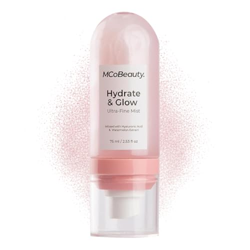 MCoBeauty Hydrate & Glow Ultra Fine Mist - Hydrating Shimmer Face Mist - MCoBeauty Official Product View 1