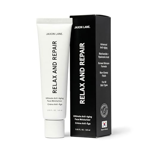 JAXON LANE Relax and Repair Korean Face Moisturizer for Men, 1 - Product Imagery