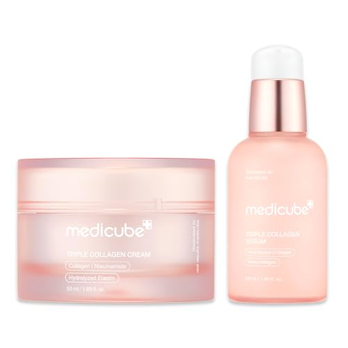 medicube Triple Collagen Nourish and Hydrate Duo - Serum and Cream Set - medicube Official Product View 1