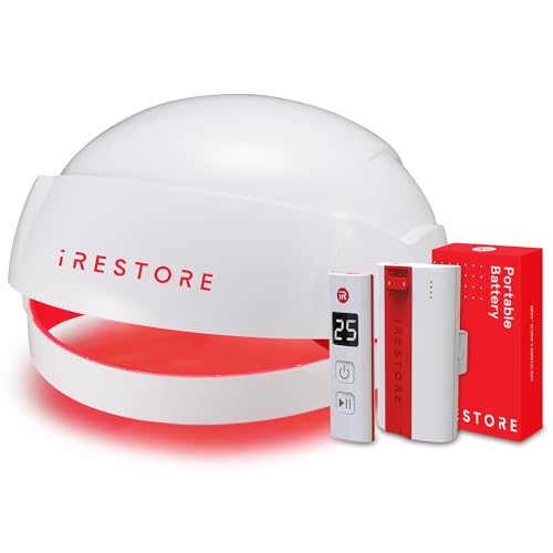 iRestore Essential Laser Hair Growth System + Rechargeable - Product Imagery