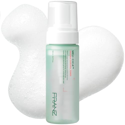 FRANZ Meli-CICA Bubble Toner for Face, Oil-Free, No Cotton Pads, - Product Imagery