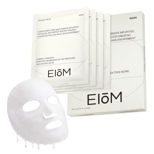 Trouble Full Face Hydrocolloid Inspired Pimple Patch Mask (4Pack) - Product Imagery
