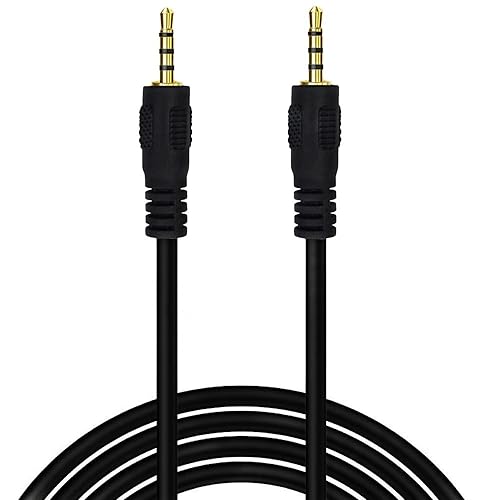 Seadream 2.5mm Audio Aux Cable 6Feet 2.5mm Male to Male TRRS Ster by Seadream - Angle View 1