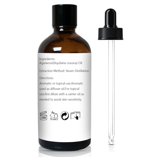 GM Gumili Agarwood Essential Oil, Oud Oil for Diffuser, - Product Imagery