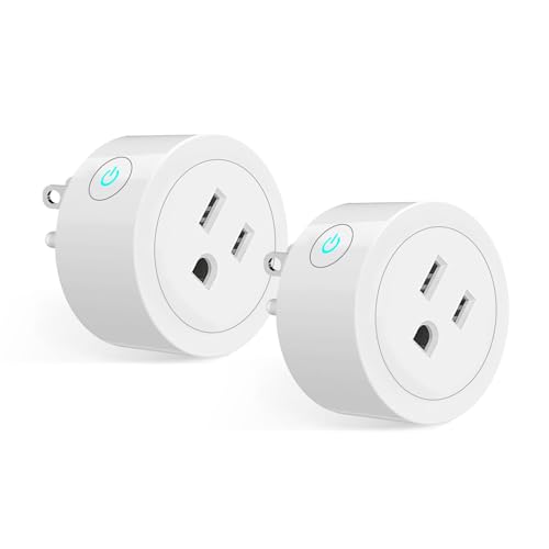 MOES Smart Dimmer Plug 2 Pack Plug in Lamp Dimmer Outlet for - MOES Official Imagery - 1