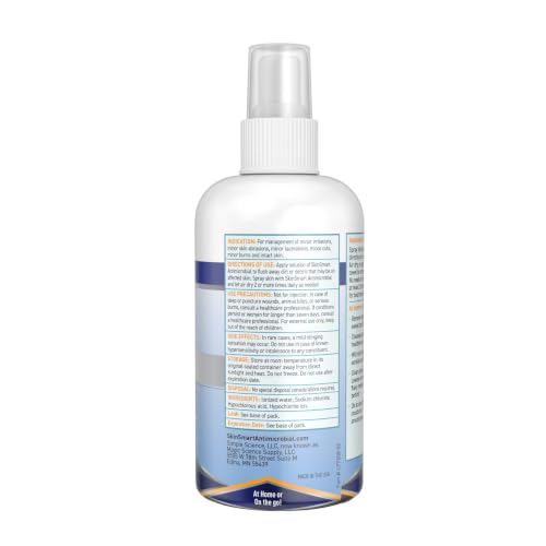 SkinSmart Antimicrobial Facial Cleanser for Breakouts and - Product Imagery